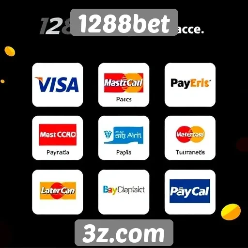 Métodos de pagamento oferecidos pelo 1288bet