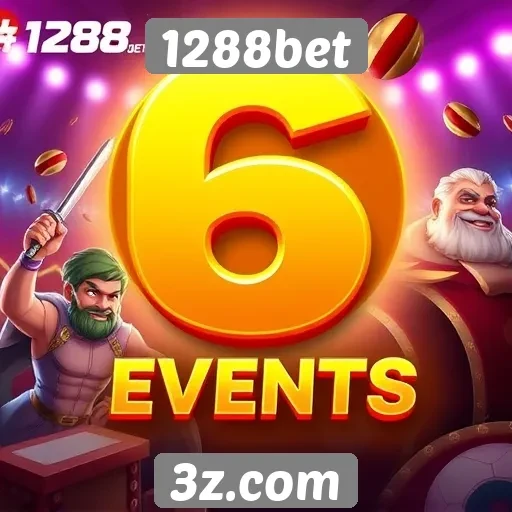 Eventos de jogos populares na plataforma 1288bet